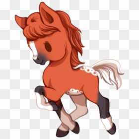 Anime Cute Horse Drawing, HD Png Download - cute chibi png