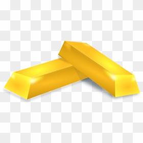 Gold Bar Vector Png, Transparent Png - gold vector png