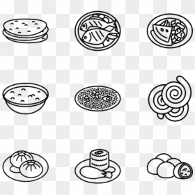 Icons For Indian Food, HD Png Download - food vector png