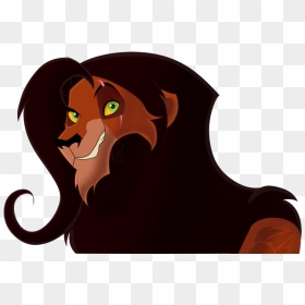 Scar Cat Lion Art - Scar Young Lion King, HD Png Download - scar png