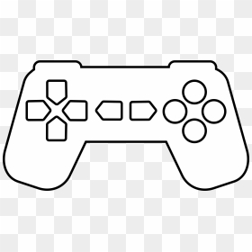 Game Controller Outline White Clip Arts - Game Controller Icon White Png, Transparent Png - game controller png