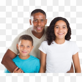 Dad And Kids Png Download Image - Png Dad And Children, Transparent Png - kid png