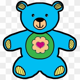 Blue Teddy Bear Clip Arts - Teddy Bear Image For Drawing, HD Png Download - teddy bear png