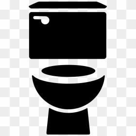 Restroom Toilet Icon Drain - Restroom Toilet Sign, HD Png Download - toilet png