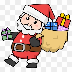 Animated Clipart Santa Claus Png Download Free Animated - Santa Cute Christmas Cartoons, Transparent Png - santa claus png