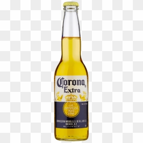 Corona Extra Beer Bottle - Transparent Corona Beer Png, Png Download - bottle png