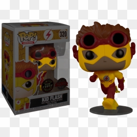 Kid Flash Funko Pop Chase, HD Png Download - the flash png