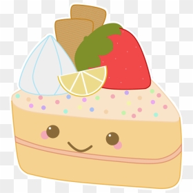 Tres Leches Cake Cartoon, HD Png Download - kawaii png