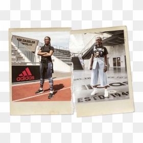 Business Athlete Tobi Gbile At The Adidas Headquarters - Adidas, HD Png Download - adidas png