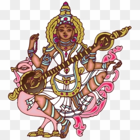Goddess Saraswati , Png Download - Goddess Saraswati, Transparent Png - saraswati png