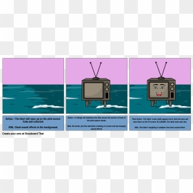 Cartoon, HD Png Download - old tv png