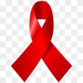 Red Awareness Ribbon Png, Transparent Png - red ribbon png