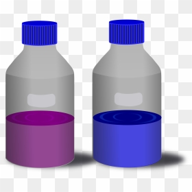Reagent Bottle Svg Clip Arts - Chemical Bottle Clipart, HD Png Download - bottle png