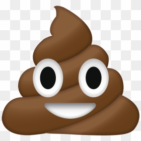 Poop Emoji, HD Png Download - iphone emoji faces png