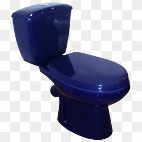 Toilet - Dark Blue Toilet Bowl, HD Png Download - toilet png