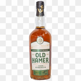 Old Hamer Straight Rye Cask Bottle - Rye Whiskey, HD Png Download - bottle png