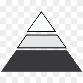 Pyramid Transparent Background - Png Download Black Triangle Pyramid, Png Download - pyramid png
