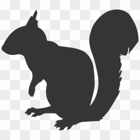 Squirrel Silhouette Png, Transparent Png - squirrel png