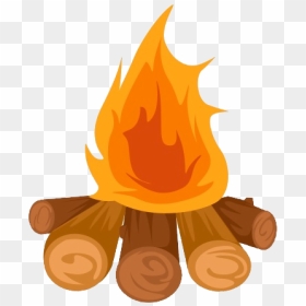 Clip Art Campfire Bonfire Illustration Party Fire - Cartoon Camp Fire Png, Transparent Png - campfire png