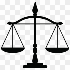 Justice Weighing Scale Law Clip Art - Clipart Weighing Scale, HD Png Download - scale png