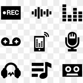Recording Icon Free, HD Png Download - record png