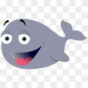 Funny Whale Clip Arts - Whale Clip Art, HD Png Download - whale png