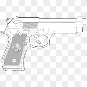 Transparent White Gun Png, Png Download - glock png