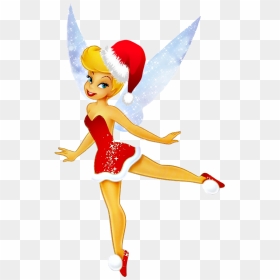 Christmas Tinkerbell Clipart Clipartfest - Transparent Tinkerbell Christmas Clipart, HD Png Download - tinkerbell png