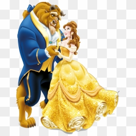 Images Of Belle From Beauty And The Beast - Disney Princess Belle And Beast, HD Png Download - beauty and the beast png