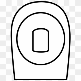 Blue Male Toilet Symbol Png Icons - Circle, Transparent Png - toilet png