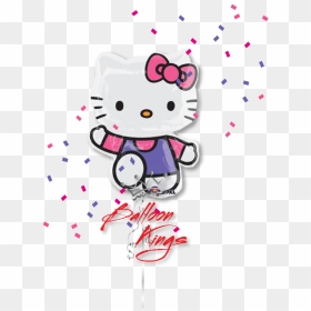 Purple Hello Kitty - Hello Kitty Balloons Foil, HD Png Download - hello kitty png