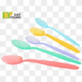 Day Young Disposable Tableware, Novel Design With Variety - Spoon, HD Png Download - spoon png