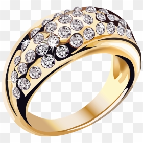 Gold Ring Jewellery Png, Transparent Png - wedding rings png