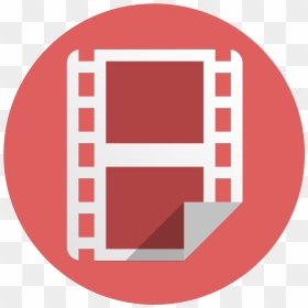 Photography Png Film Iconpng Red Movie Reel Png - Video Flat Icon Png, Transparent Png - film reel png