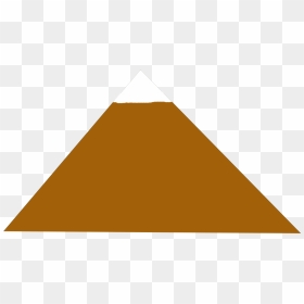 Pyramid Png , Png Download - Yellow Triangle No Background, Transparent Png - pyramid png