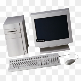 Computer Desktop Pc , Png Download - Masaüstü Bilgisayar Eski Model, Transparent Png - pc png