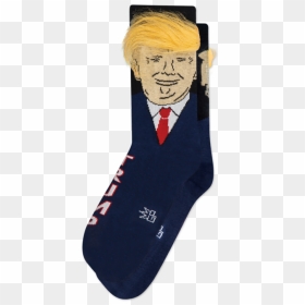 Trump Hair Dress Crew Socks"     Data Rimg="lazy"  - You Crafty Bitch Socks, HD Png Download - trump hair png