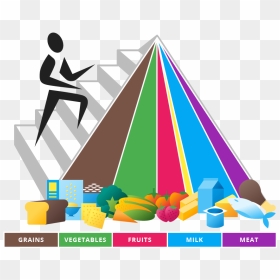 Transparent Food Pyramid Png - New Food Pyramid, Png Download - pyramid png