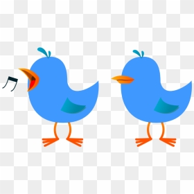 Net » Clip Art » Twitter Bird Tweet Tweet 5 Clipartist - Bird Cartoon Gif Png, Transparent Png - twitter bird png