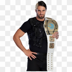 Download Seth Rollins Transparent Png - Wwe Seth Rollins Shield Png, Png Download - seth rollins png