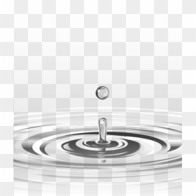 Transparent Water Drop Transparent Png - Drawing Of Water Droplet, Png Download - water drops png