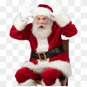 Men - Santa Claus, HD Png Download - santa beard png