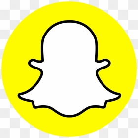 Logo Snap Png Rond, Transparent Png - snapchat icon png