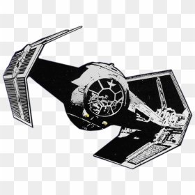 Star Wars Ship Vector, HD Png Download - tie fighter png