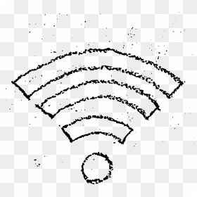 Wifi Chalk Icon Clip Arts - Chalk Drawing Transparent Background, HD Png Download - chalkboard png