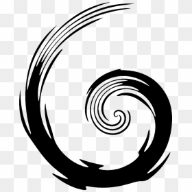 Curly, Flourish, Spiral, Swirl - Transparent Swirl Clip Art, HD Png Download - swirls png