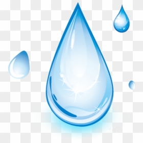 Drop Distilled Water Light - Darkness, HD Png Download - water drops png