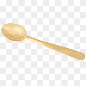 Adorable Golden Spoon - Metal, HD Png Download - spoon png