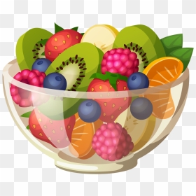 Fruit Salad Png Image Background - Fresh Fruit Clip Art, Transparent Png - salad png
