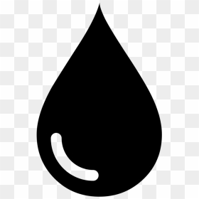 Water Drop Clipart Black And White - Water Droplet Clipart Black And White, HD Png Download - water drops png
